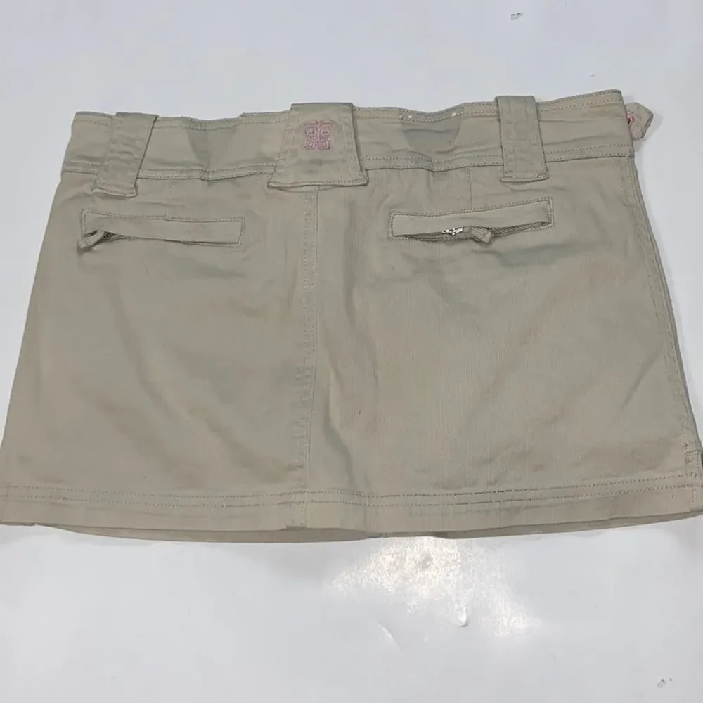 Vintage Y2K Plugg Mini Cargo Skirt Short Size 16 Junior